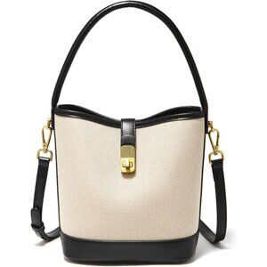 FOXLOVER Small Bucket Bag, Shoulder Purse For Women